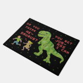 Paillasson Knit drôle de Faux d'humour de calembour de (Incliné)