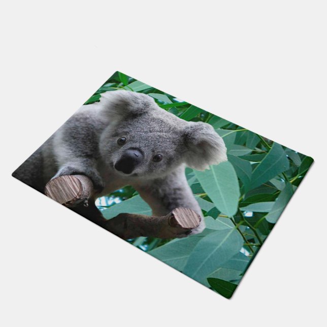 Paillasson Koala et eucalyptus (Incliné)