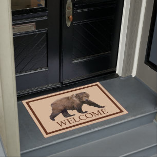 Paillasson Kodiak Bear - Bienvenue