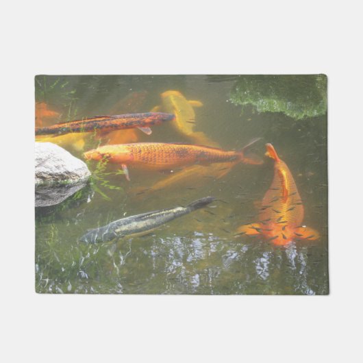 Paillasson Koi dans l'étang (Devant)
