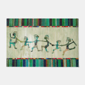 Paillasson KOKOPELLI drôle de famille + vos idées (Devant)