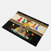 Paillasson Kwanzaa Vacances afro-américaines (Incliné)