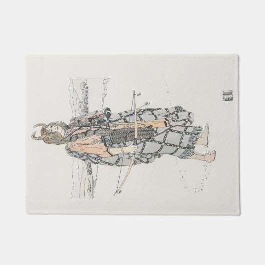 Paillasson La Chasse (par Ann Macbeth) (Devant)