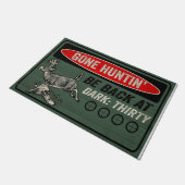 Paillasson La chasse terminée Revenez à l'obscurité (Incliné)