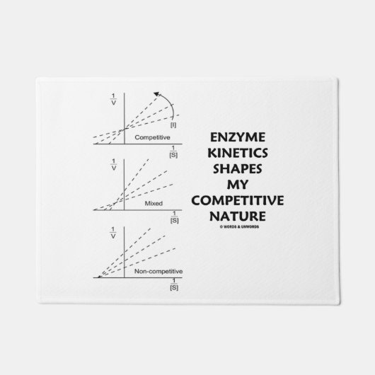 Paillasson La cinétique Enzyme Forme Mon Humour Naturel Compé (Devant)