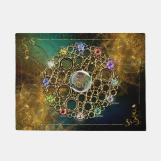 Paillasson LA CONNEXION DE PROSPÉRITÉ : Gemmes de la fortune