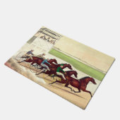 Paillasson La course de chevaux SUPÉRIEURE est ma vie (Incliné)