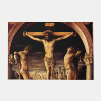 Paillasson La Crucifixion de Jésus par Vincenzo Foppa - 1456