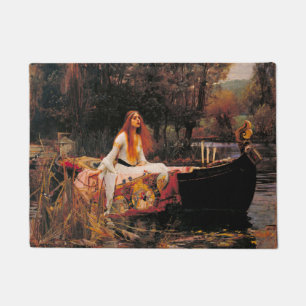 Paillasson La Dame de Shalott - John William Waterhouse