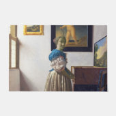 Paillasson La dame debout dans une virginale, Johannes Vermee (Devant)