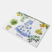 Paillasson La Dolce Vita Lemon Blue Italie (Incliné)