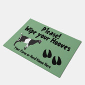 Paillasson La Mancha Chèvre Essuyez vos manches CHOISISSEZ LA (Incliné)