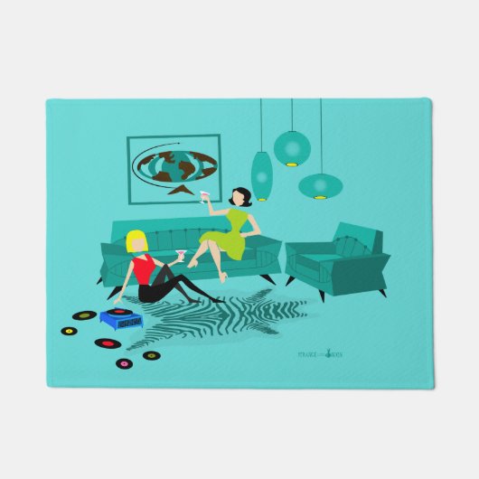 Paillasson La nuit de la fille dans la natte (Devant)