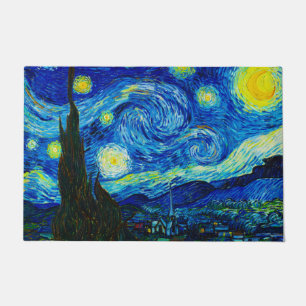 Paillasson La nuit étoilée par Vincent Van Gogh 