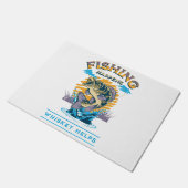 Paillasson La Pêche Arrive. Whiskey Aide ! (Incliné)