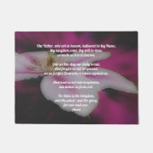 Paillasson La prière du Seigneur Notre Père Clematis (Devant)