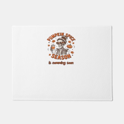 Paillasson La saison des épices citrouilles commence bientôt  (Devant)