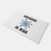 Paillasson La science est la vie (Incliné)