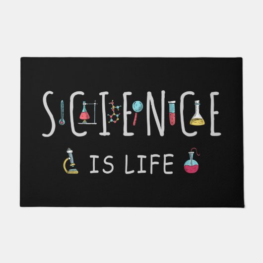Paillasson La science est la vie (Devant)