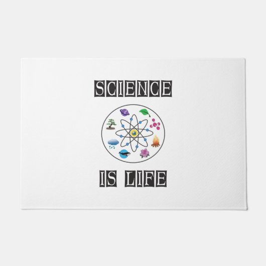 Paillasson La science est la vie (Devant)