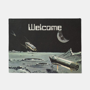 Paillasson La science-fiction vintage, Rocket embarque des