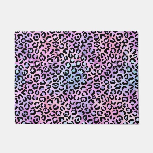 Paillasson La série Iridescent Leopard Design 4 (Devant)