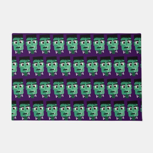 Paillasson La tête du monstre Frankenstein (Devant)