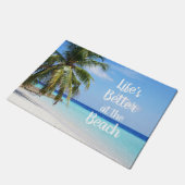 Paillasson La vie est meilleure à la plage (Incliné)