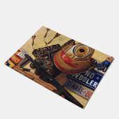 Paillasson La vie toujours des jouets de garçons (Incliné)