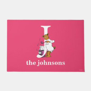 Paillasson L'ABC de Dr Seuss : Lettre J - Blanc   Ajoutez vot