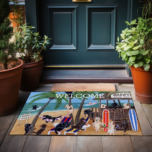 Paillasson Laboratoires de vacances d'été de l'île