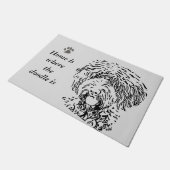 Paillasson Labradoodle australien (Incliné)