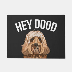 Paillasson Labradoodle Dog Hey Dood drôle