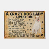Paillasson Labrador Retriever Doormat, Labrador Retriever Lov (Devant)