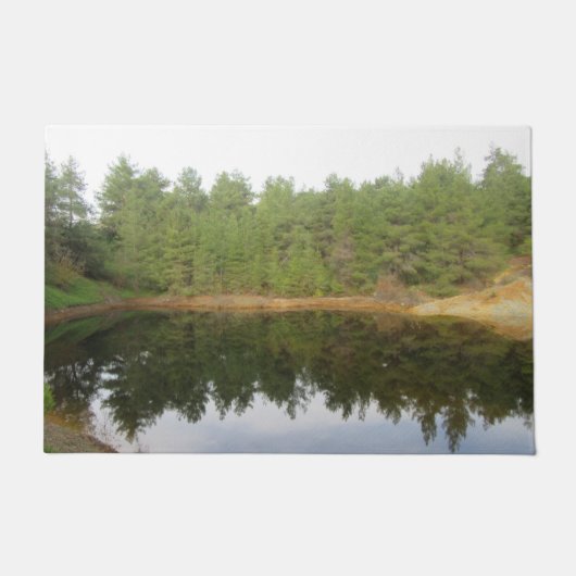 Paillasson Lac de réflexion des pins (Devant)