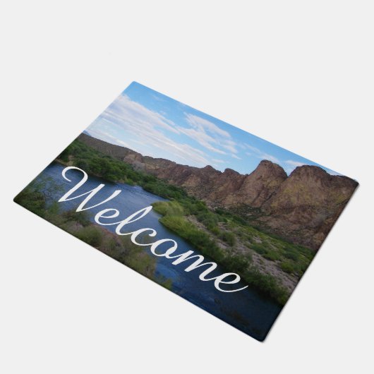 Paillasson Lac pittoresque du Saguaro (Incliné)