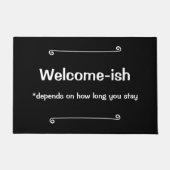 Paillasson L'accueil dépend de la durée de votre séjour (Devant)