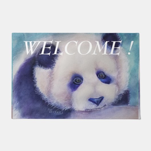 PAILLASSON L'ACCUEIL DU PANDA (Devant)
