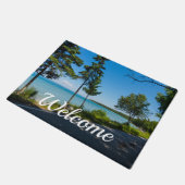 Paillasson Lake Shore Drive Paradise Welcome Doormat (Incliné)