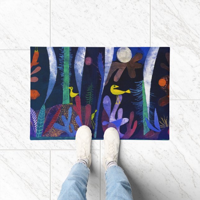 Paillasson Landscape with Yellow Birds, Paul Klee (Intérieur)