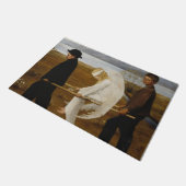 Paillasson L'ange blessé (par Hugo Simberg) (Incliné)