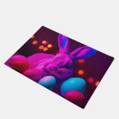 Paillasson lapin avec oeufs de pâques (Incliné)