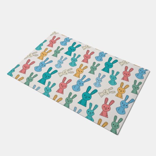 Paillasson Lapin de Pâques (Incliné)