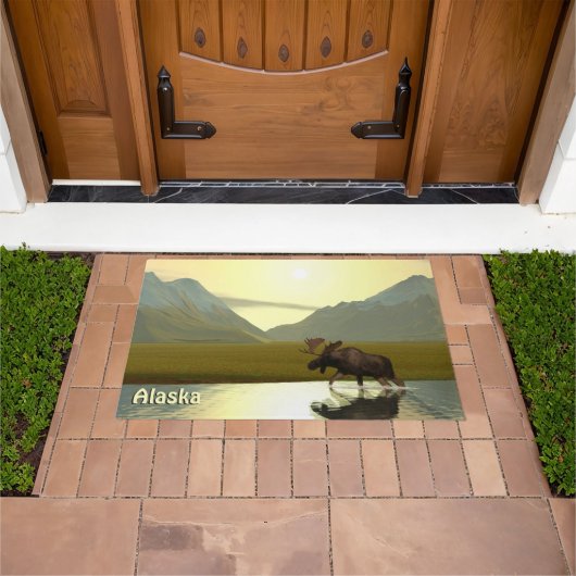 Paillasson L'après-midi Moose (De plein air)