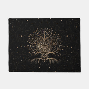 Paillasson L'Arbre des Chouettes d'Or