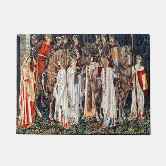 Paillasson L'Armement et le Départ des Chevaliers (Devant)