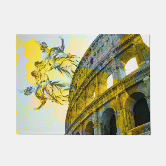 Paillasson L'art cool de Rome éléments de manière branchée (Devant)
