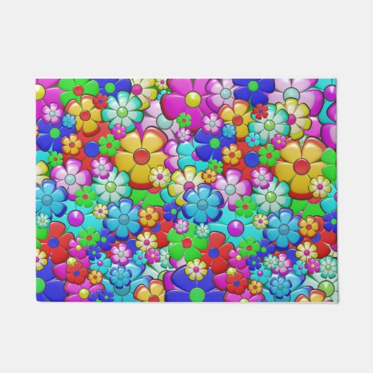 Paillasson L'art floral rétro (Devant)