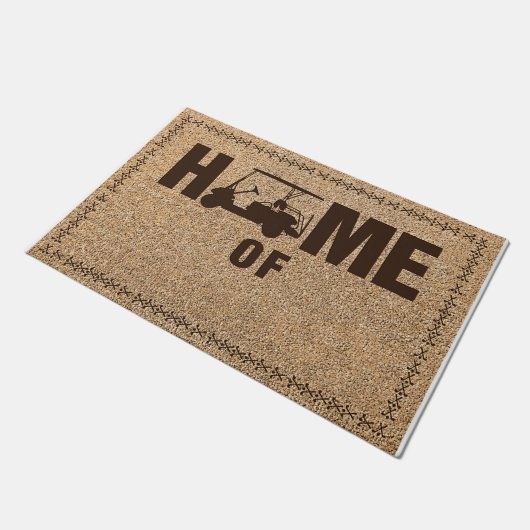 Paillasson Last Name Custom Door Mat - Welcome Mat (Incliné)