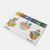 Paillasson latin d'école (Incliné)